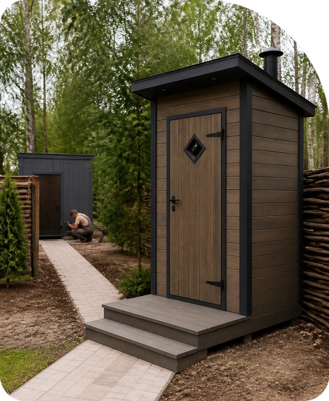 Дачный туалет в Кинели по цене от 27508 р. | РадиДОМА-Кнл